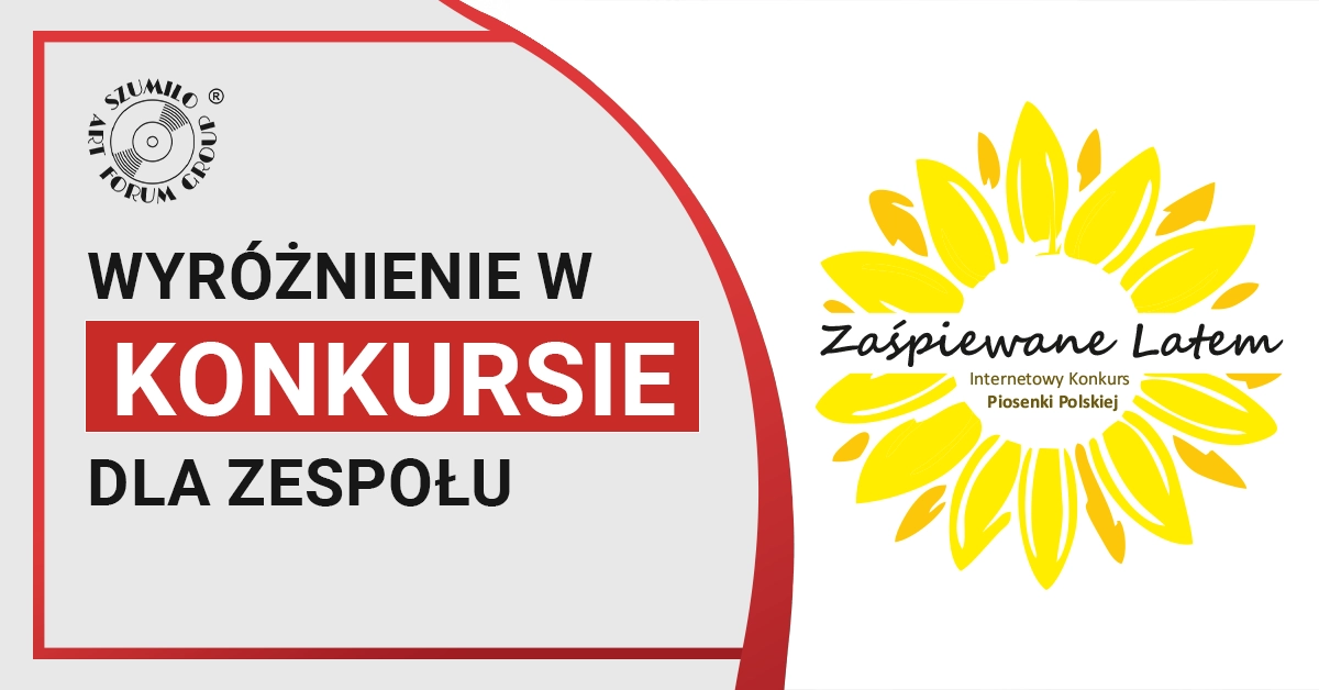 Wyróżnienie w konkursie „Zaśpiewane latem” dla Zespołu Wokalnego ART FORUM VOICES